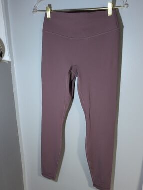 Mauve Pureluxe High-Waist Active Leggings